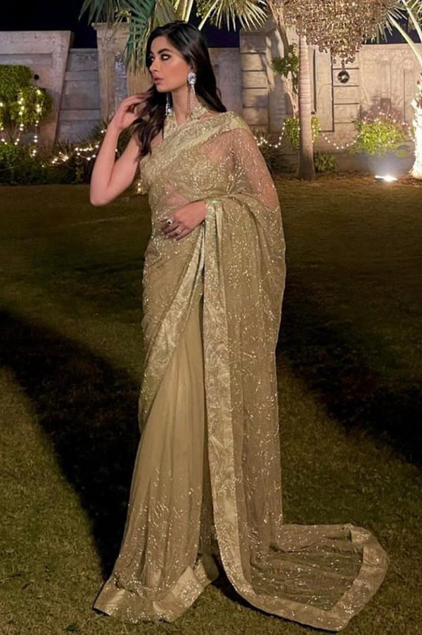 SC-005 Golden Saree